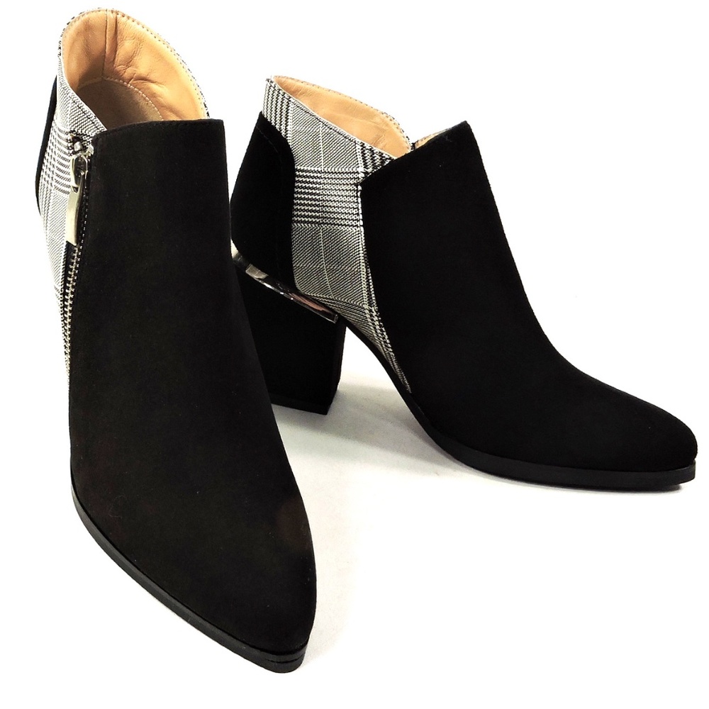 ALESSANDRO DI MARIA 🇮🇹 WOMEN'S BLACK SUEDE COMFORT BOOTIE